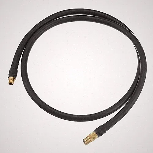 100cm Threaded Tire Inflator Extension Hose Chuck Adapter Air Pump Tube Tire