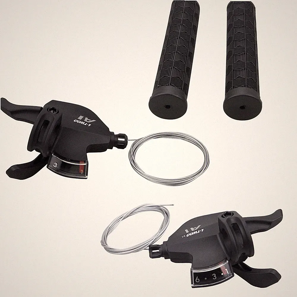 18 Speed Bicycle Shifter Lever 3x6 Gear Thumb Bike Mountain Road Commuter