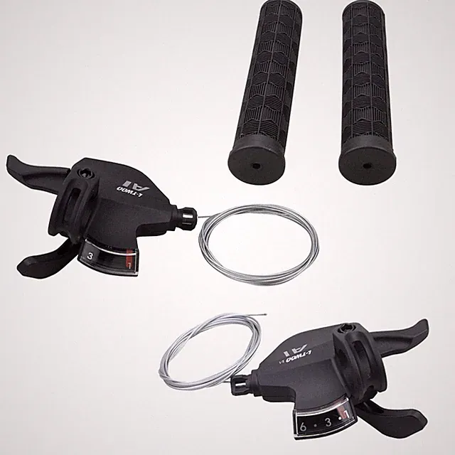 18-Speed Bike Shifter Lever 3X6 Thumb Gear Shift for Mountain Bicycles