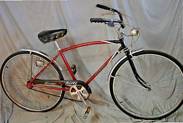 1979 Schwinn Racer Cruiser Bike 17.5" Medium 3S Internal Hub Steel USA Shipped