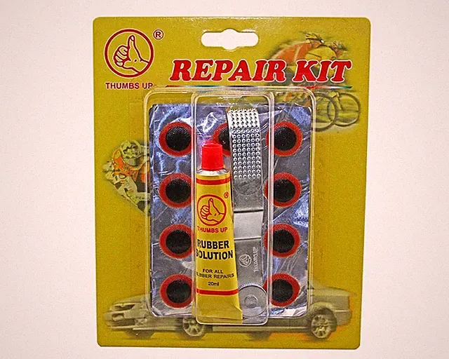 BICYCLE BIKE Repair Tube Patches, 20ml , Tool, & 100 Total Patches Total #6011