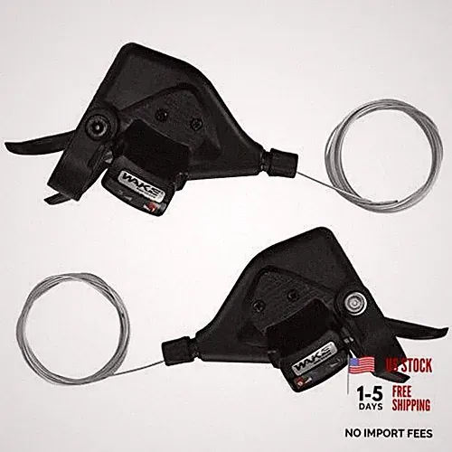 Bike Shifter Levers 1 Pair 3x9 Speed Gear Shifter Mountain 3x9 27 Speed