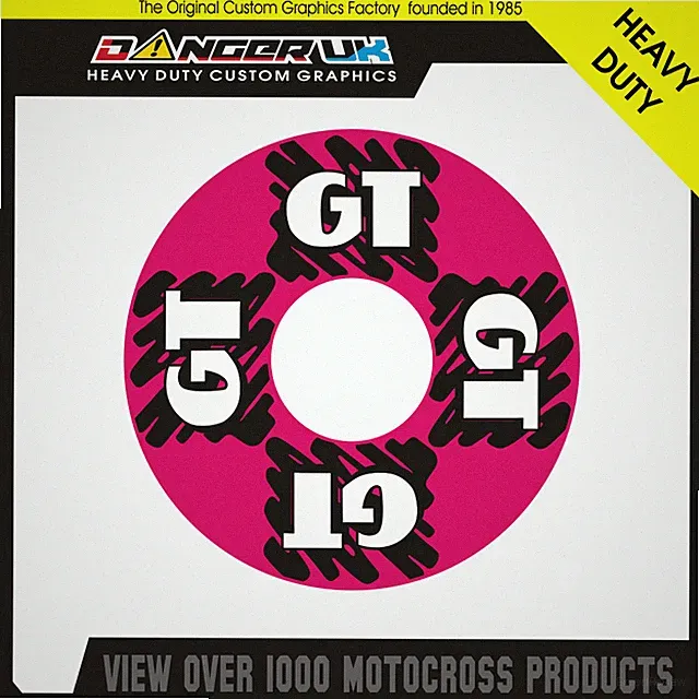 BMX HANDLEBAR THUMB SAVER DONUTS GT PINK