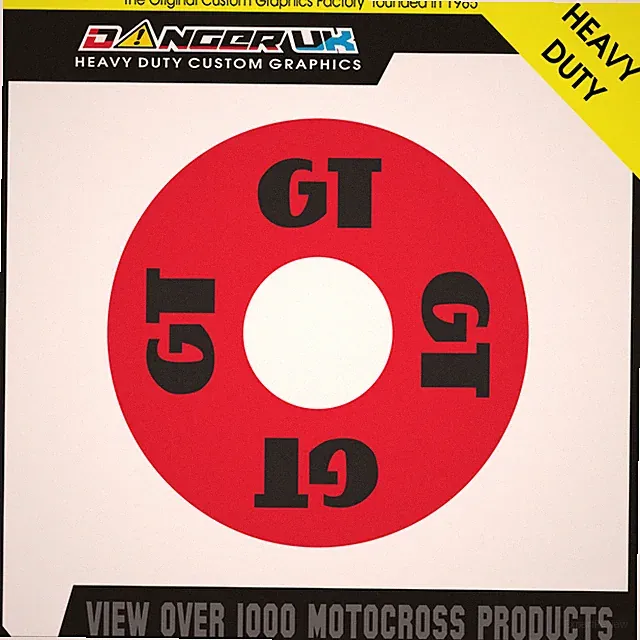 BMX THUMB SAVER DONUT GT RED BLACK