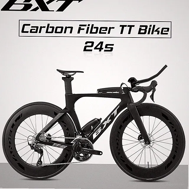 BXT Carbon Time Trial Bike Disc Triathlon Bike Carbon TT Bike 24 Speed ​​10.34kg