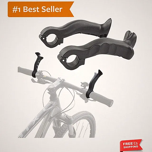 Comfortable Anti-Slip Handlebar Grips for 22mm Bicycles - Perfect for Long Rides