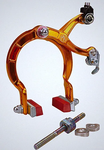Dia-Compe MX1000 old school BMX bicycle brake caliper - GOLD