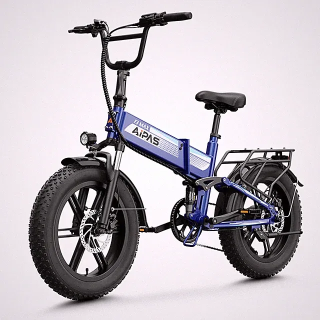 Ebike 1800W Peak Electric Bike Mountain Bicycle 20" Fat Tire E-bike Adults 28Mph