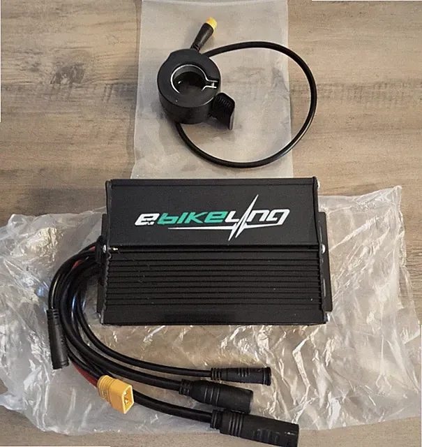 ebikeling 36V 48V 22A Ebike Controller Thumb Throttle Waterproof Connectors NEW