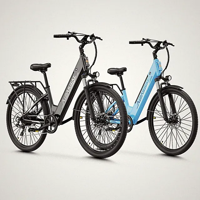 Electric Bike 26" 1100W 62Mi 28MPH 7-Speed New Adult Commuter