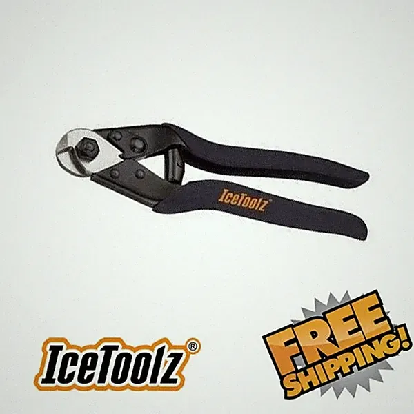 IceToolz 67B4 Bicycle Cable Cutter Tool Thumb-lock closure