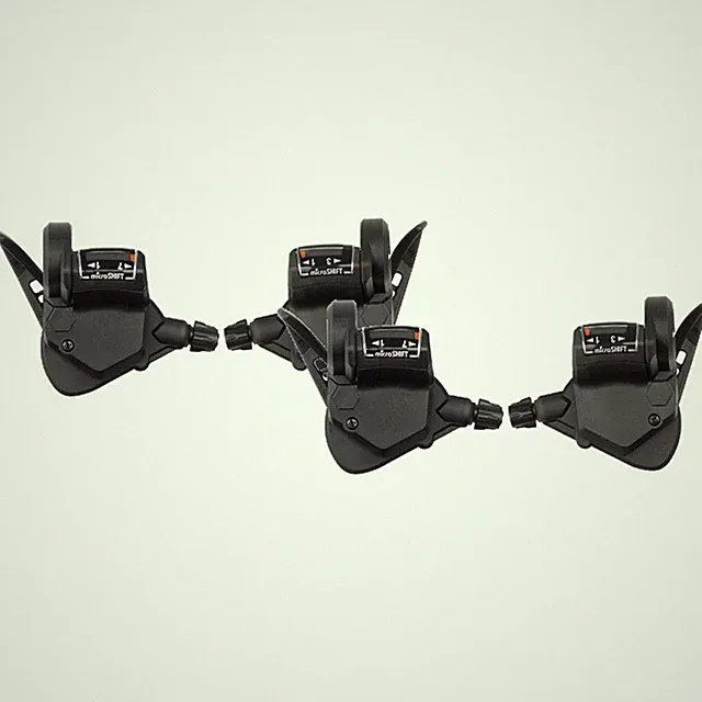 microSHIFT TS38 Thumb-Tap Shifter Set 7-Speed Ergonomic MTB / Hybrid Bike Gear