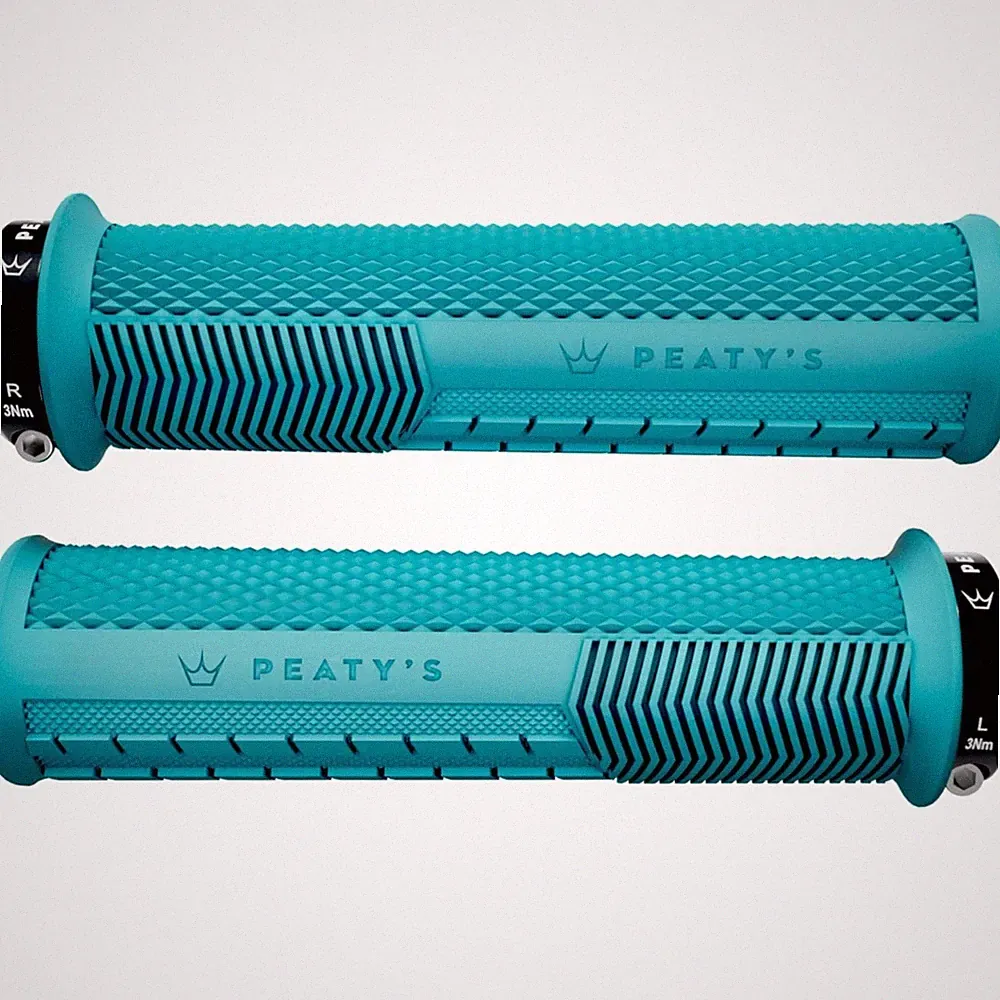 Monarch Bicycle Grips - Ergonomic Finger Bar, Thumb Pad