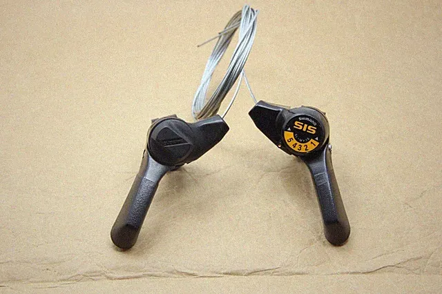 MY15 Bicycle Bike Trigger Thumb 3 X 5 Speed Shifter Set *wq