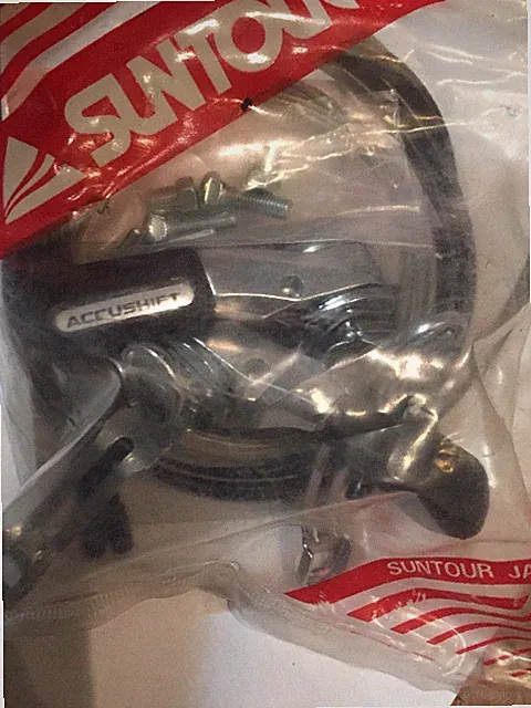 New Suntour Accushift 6 spd thumb shifters atb fricton SL-3040 CH