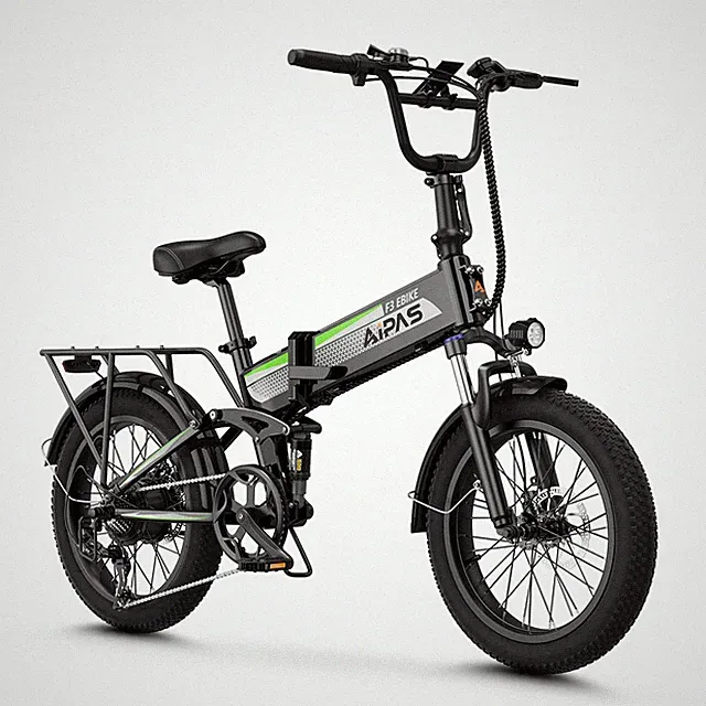 Off-road Electric Bike for Adult 1500W 62Mile 28MPH 20'' Fat Tire Mountain Ebike