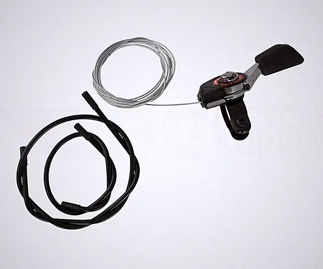 PRO+ SunRace 5/6/7-Speed Right Friction Thumb Shifter Set w/Cable Housing MTB Bi