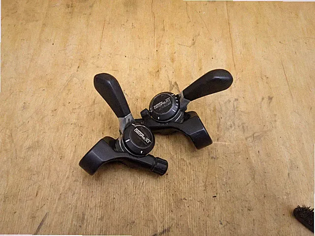 Shimano Deore XT Thumbshifters SL-M730 3x6 Speed Thumb Vintage Retro MTB