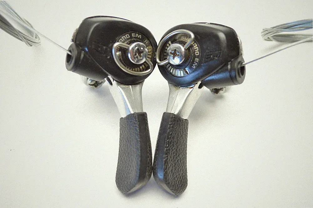SHIMANO EM 6 X 3 SPEED BICYCLE MICRO INDEX THUMB SHIFTER POD SL-MT50