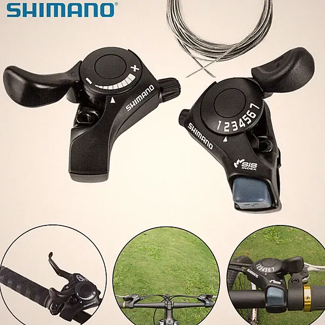 Shimano SL-TX30 3/6/7/18/21 Speed MTB Bike Bicycle Thumb Gear Shifter Set