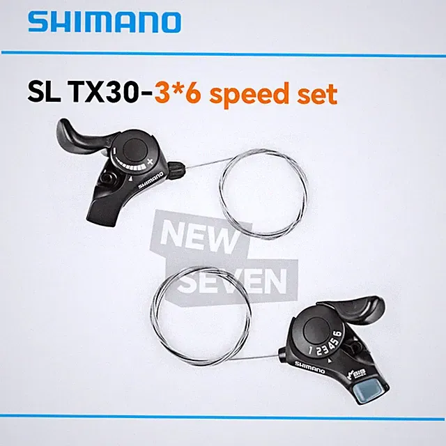 Shimano SL-TX30 3/6/7 Set Speed MTB Mountain Bike Thumb Gear Shift Lever