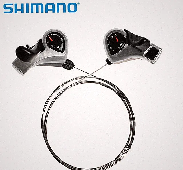 Shimano SL-TX50 3/6/7/18/21 Speed MTB Mountain Thumb Gear Shift Lever Set