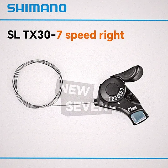 Shimano Tourney SL-TX30-7 Speed MTB Thumb Gear Trigger Shifter Bulk