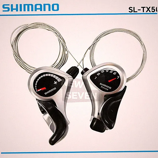 Shimano Tourney SL-TX50 Thumb Gear Shifters 3/7/21 Speed Shifter Optical Display