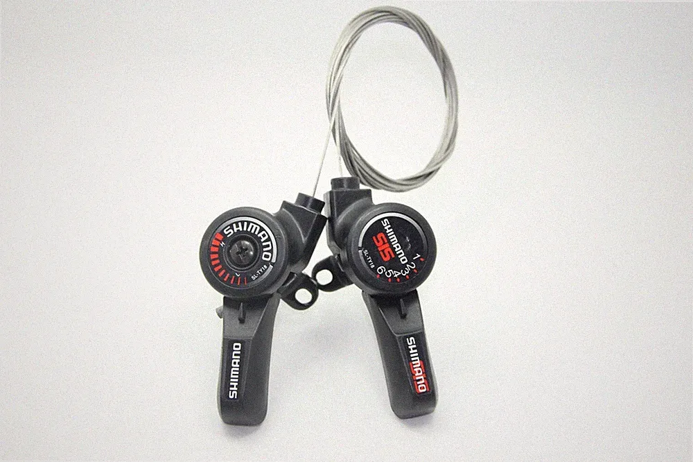 Shimano TY18 3 X 6 Speed Shifters Bike Bicycle Tigger Friction Thumb Shifter NOS