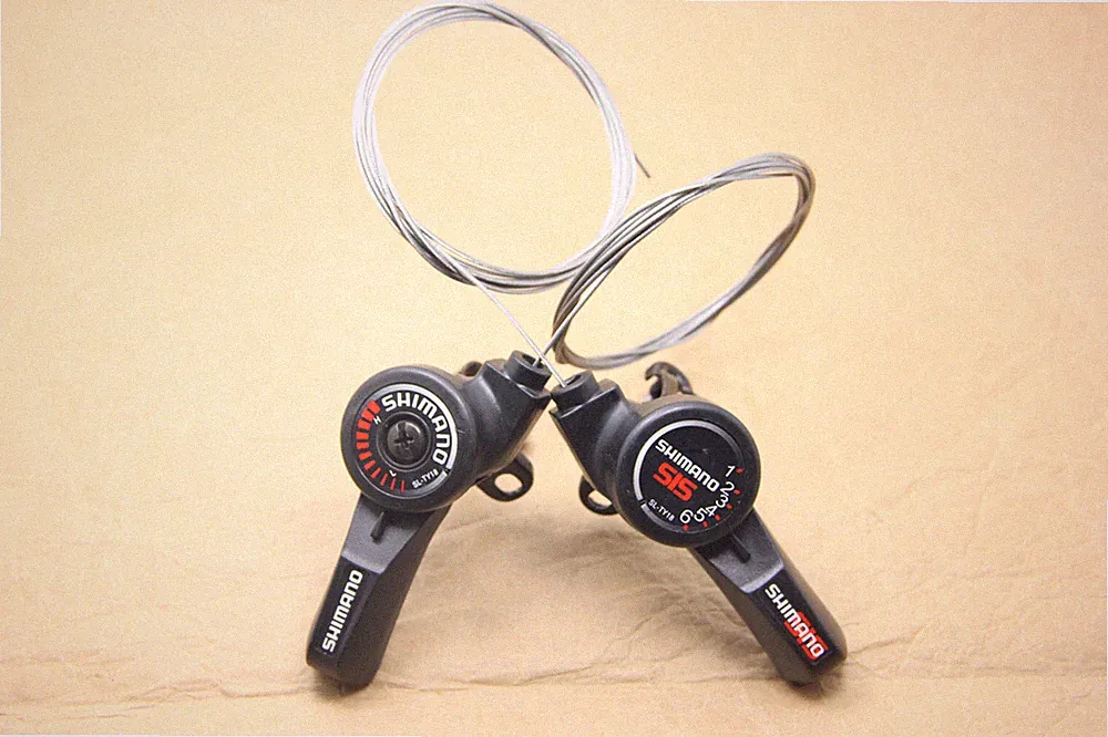Shimano TY18 Bicycle Bike Trigger Thumb 3 X 6 Speed Shifter Set