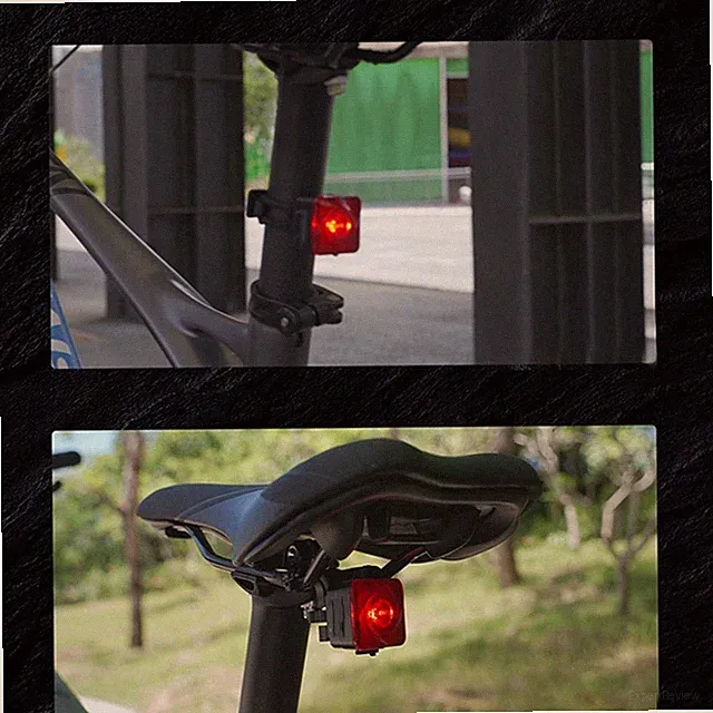Smart Brake Sensing Bike Tail Light with Auto Mode 180 Degree Visibility 6