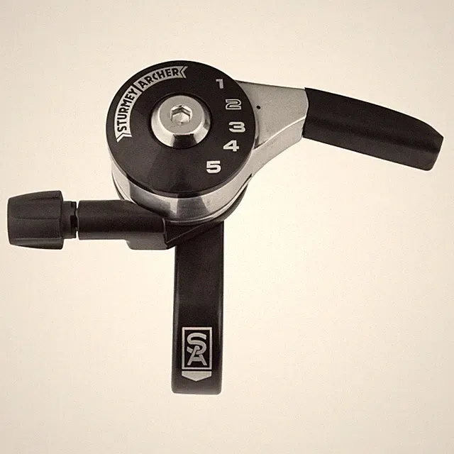 Sturmey Archer SLC50 5-Speed Rotary Thumb Shifter with 1950mm Galvanized Cable