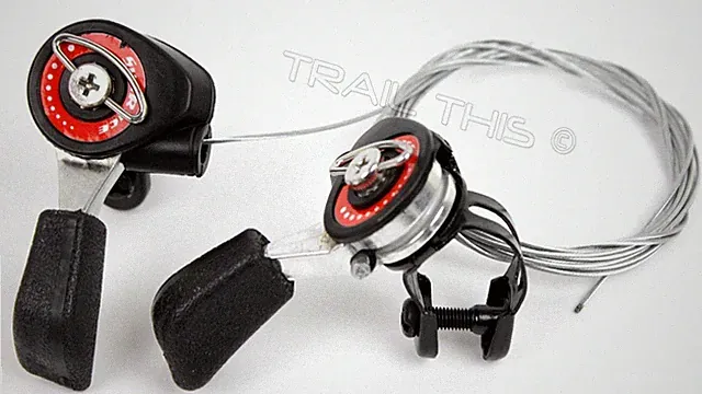 SunRace SL-M10 Friction Thumb Shifter Set 5/6/7-Speed + Cables Housing MTB Bike