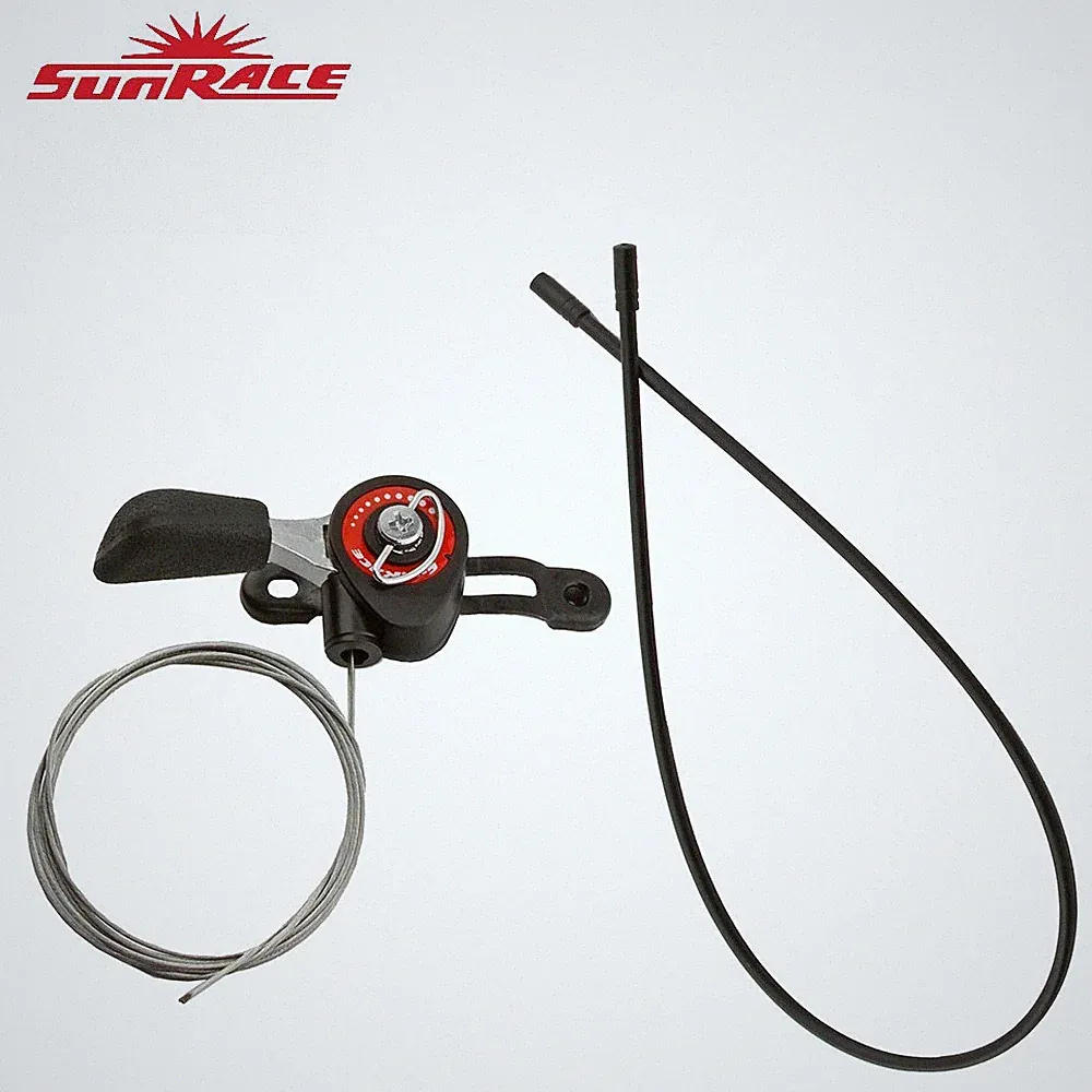 SunRace SLM-10 Left Friction Thumb Bicycle Shifter Handlebar 22.2mm 5/6/7 Speed.