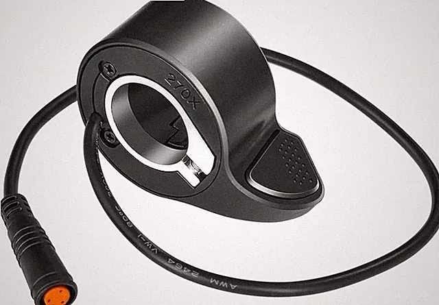 Thumb Throttle for Electric Bike/Scooter, Waterproof Replacement Throttle with Q
