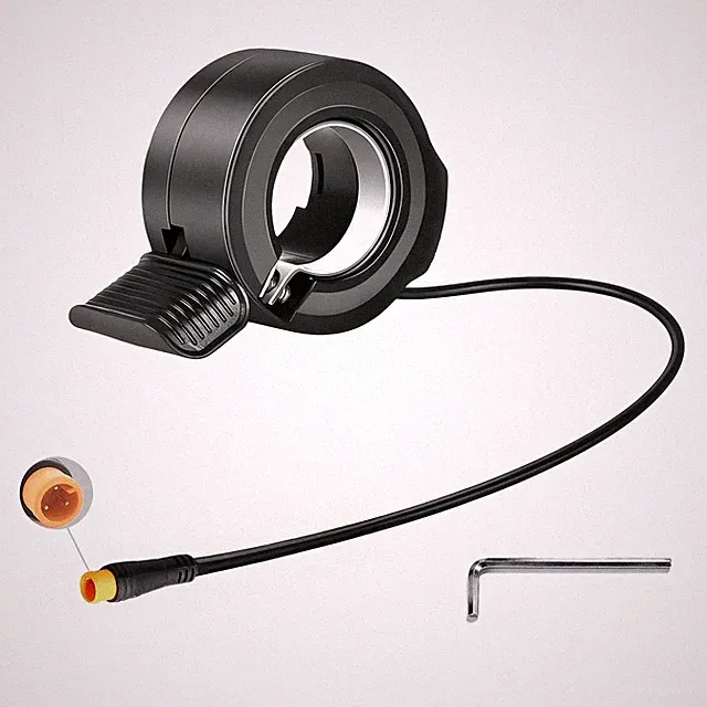 Upgraded Ebike Thumb Throttle 130X,Waterproof 3-Pin Connector for 12V-72V Ebi...